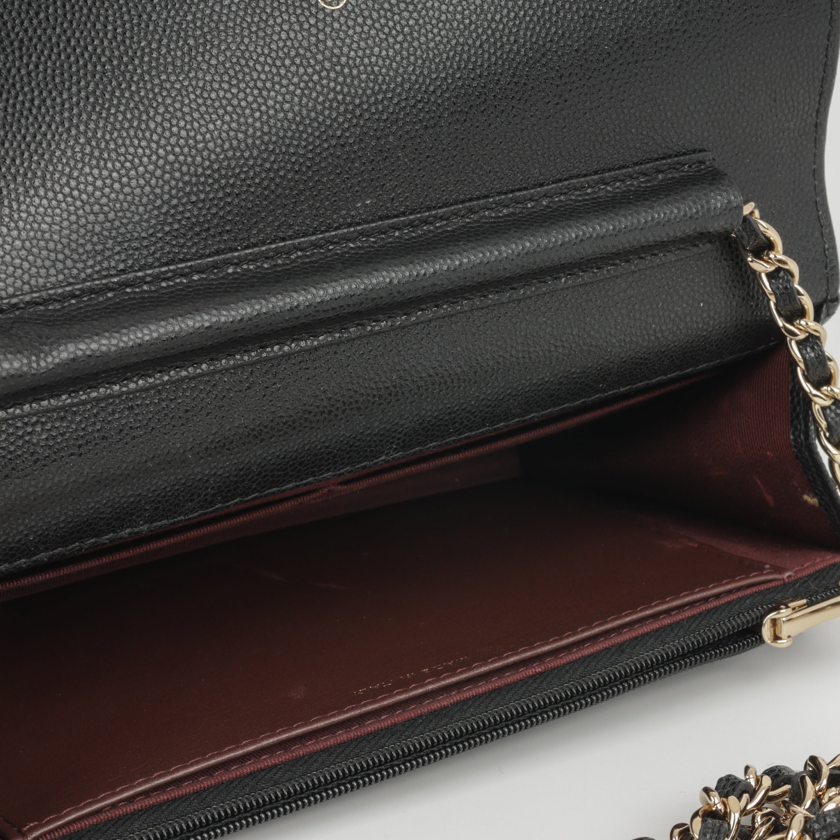 Chanel Classic Wallet on Chain