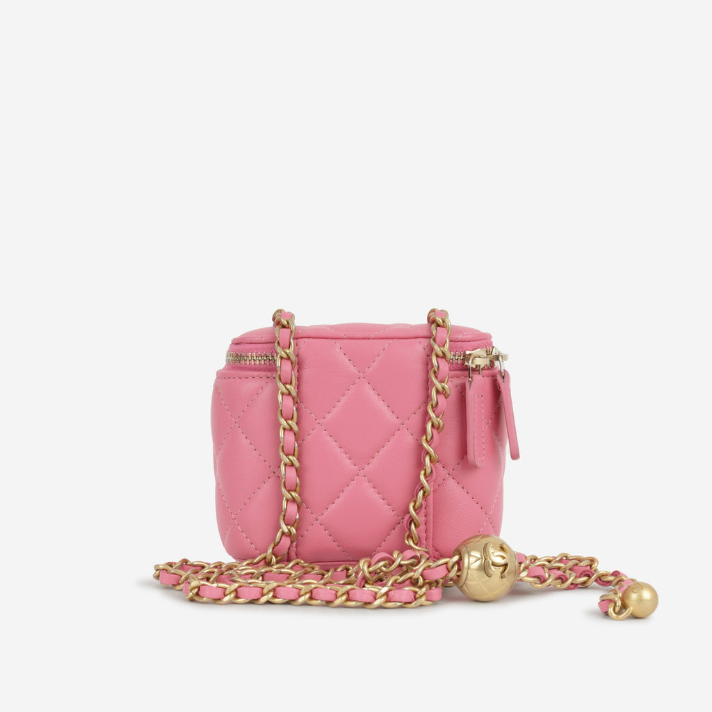 Chanel Mini Vanity on Pearl Chain