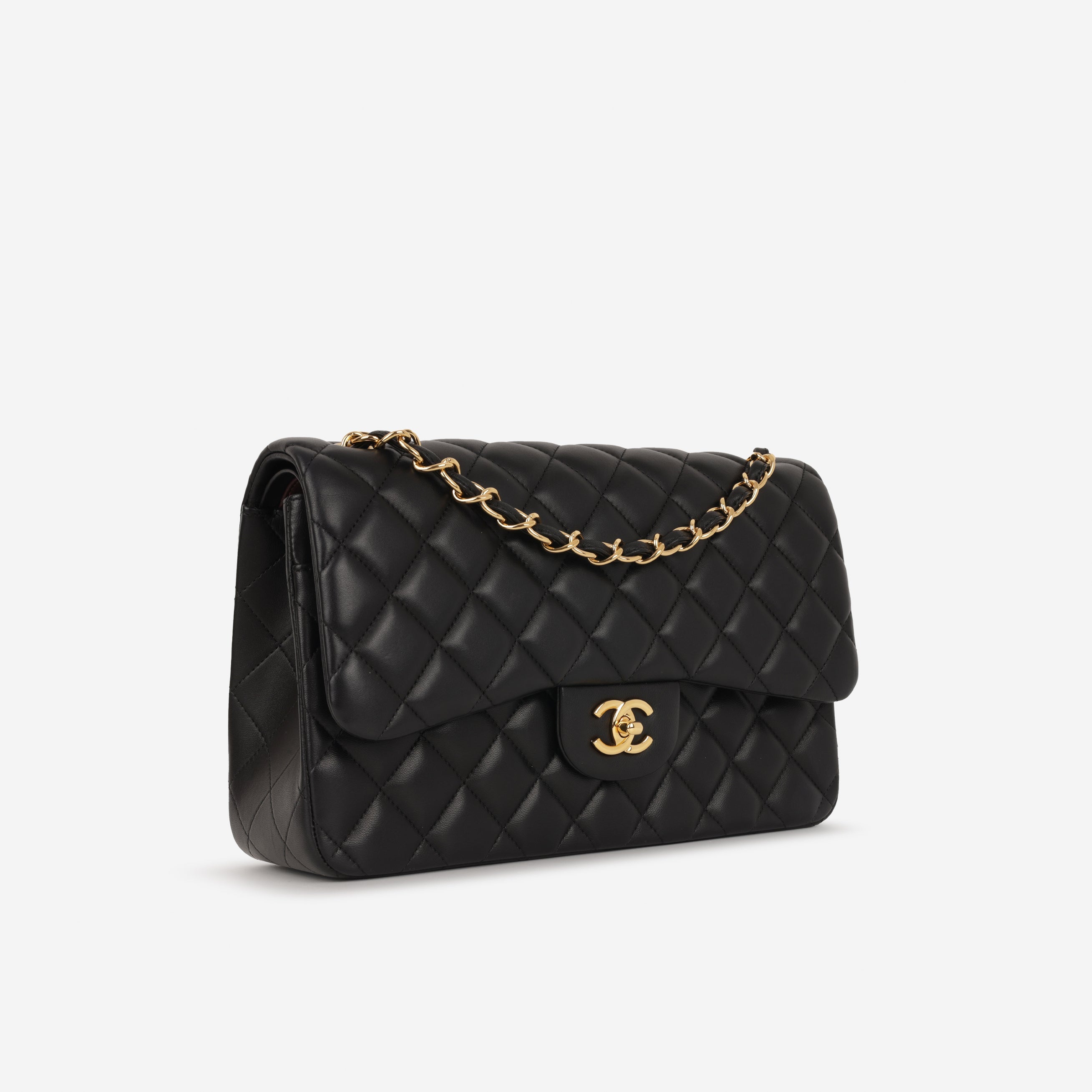 Chanel Classic Flap Bag - Jumbo Classic Flap | Gold Hardware