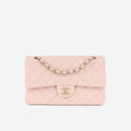 Chanel Medium Classic Flap - Light Pink Caviar | Champagne Gold Hardware