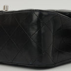 Chanel Medium Classic Flap - Black Lambskin | Silver Hardware