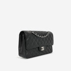Chanel Vintage Medium Classic Flap - Black Caviar | Silver Hardware