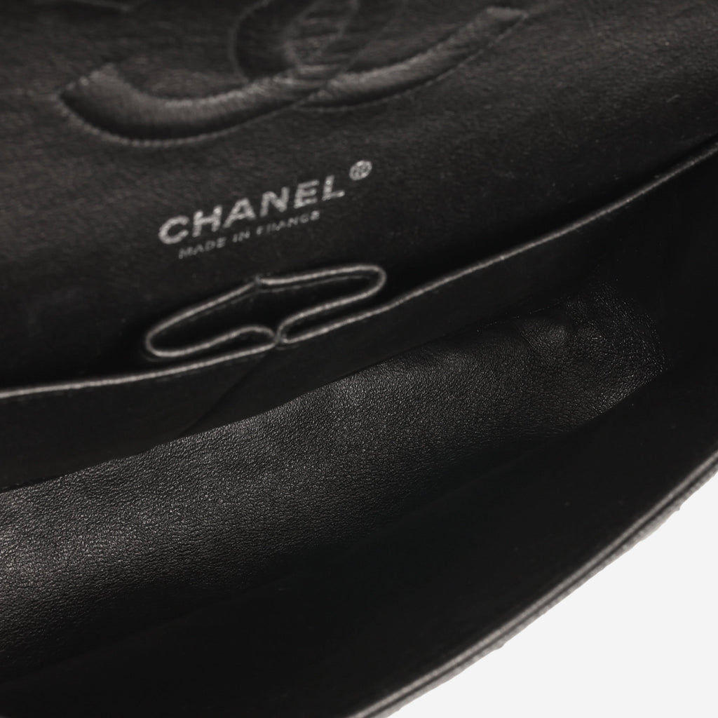 Chanel Vintage Medium Classic Flap - Black Caviar | Silver Hardware