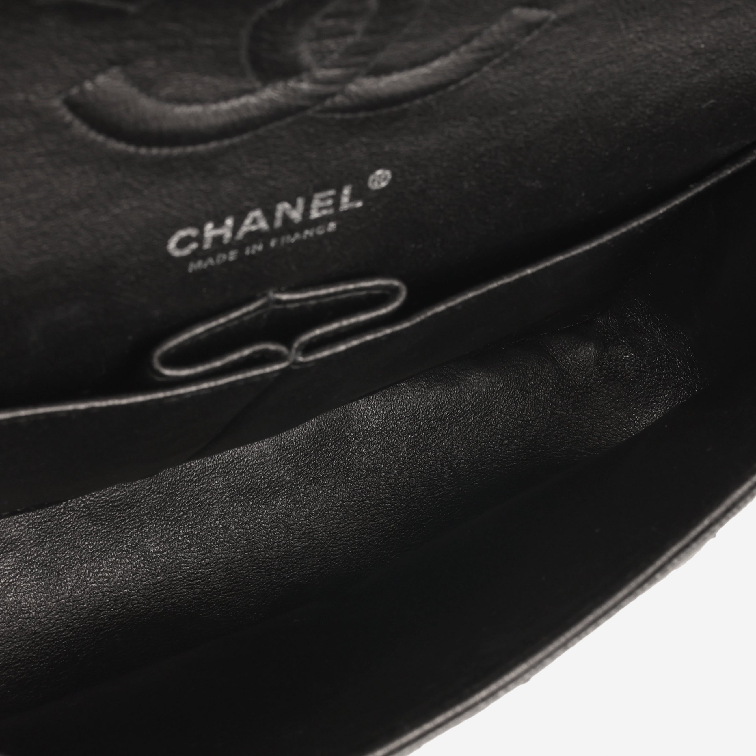 Chanel Vintage Medium Classic Flap - Black Caviar | Silver Hardware