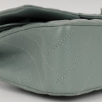 Chanel Medium Classic Flap - Sage Green Caviar | Silver Hardware