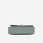 Chanel Medium Classic Flap - Sage Green Caviar | Silver Hardware