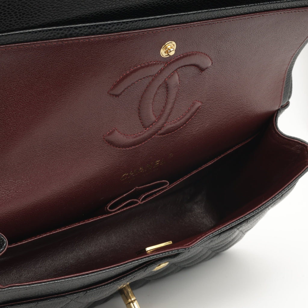Chanel Medium Classic Flap Black Caviar | Gold Hardware (2022)