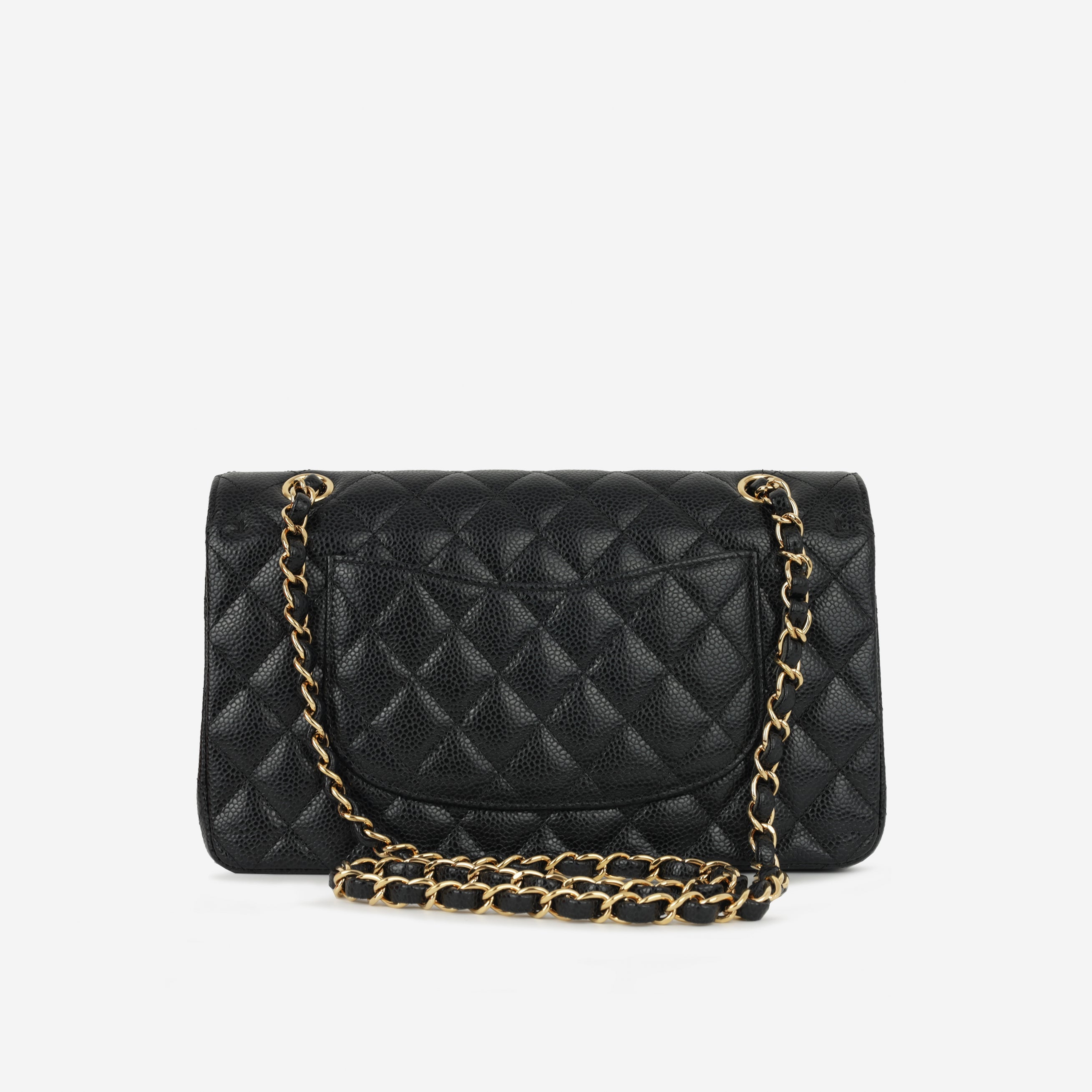 Chanel Medium Classic Flap Black Caviar | Gold Hardware (2022)