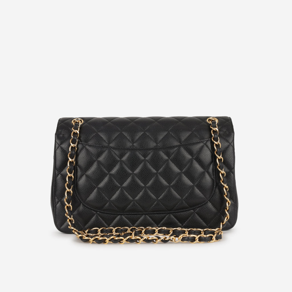 Chanel Classic Flap Bag - Jumbo Classic Flap | Gold Hardware