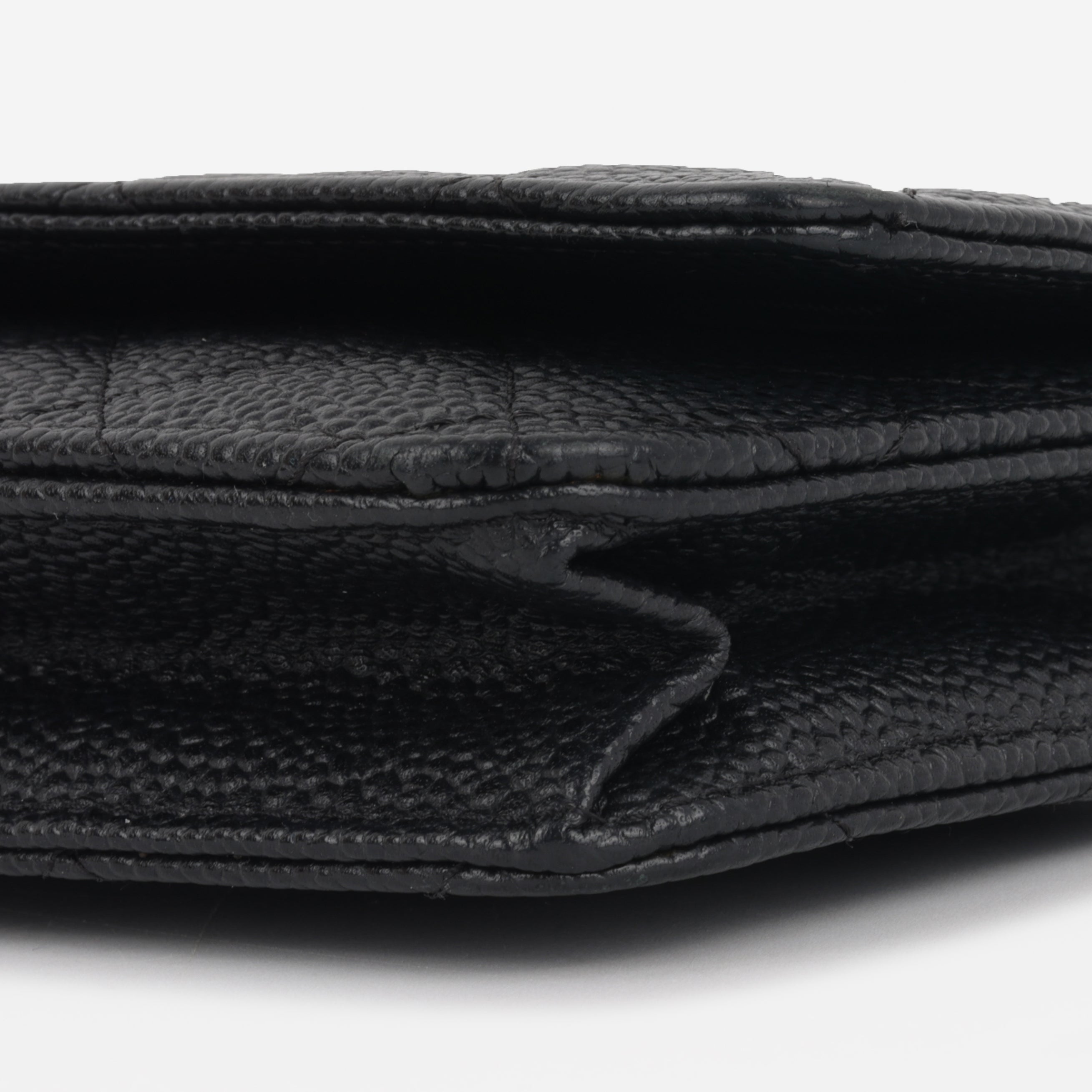 Chanel Classic Wallet on Chain - Black Caviar | Gold Hardware