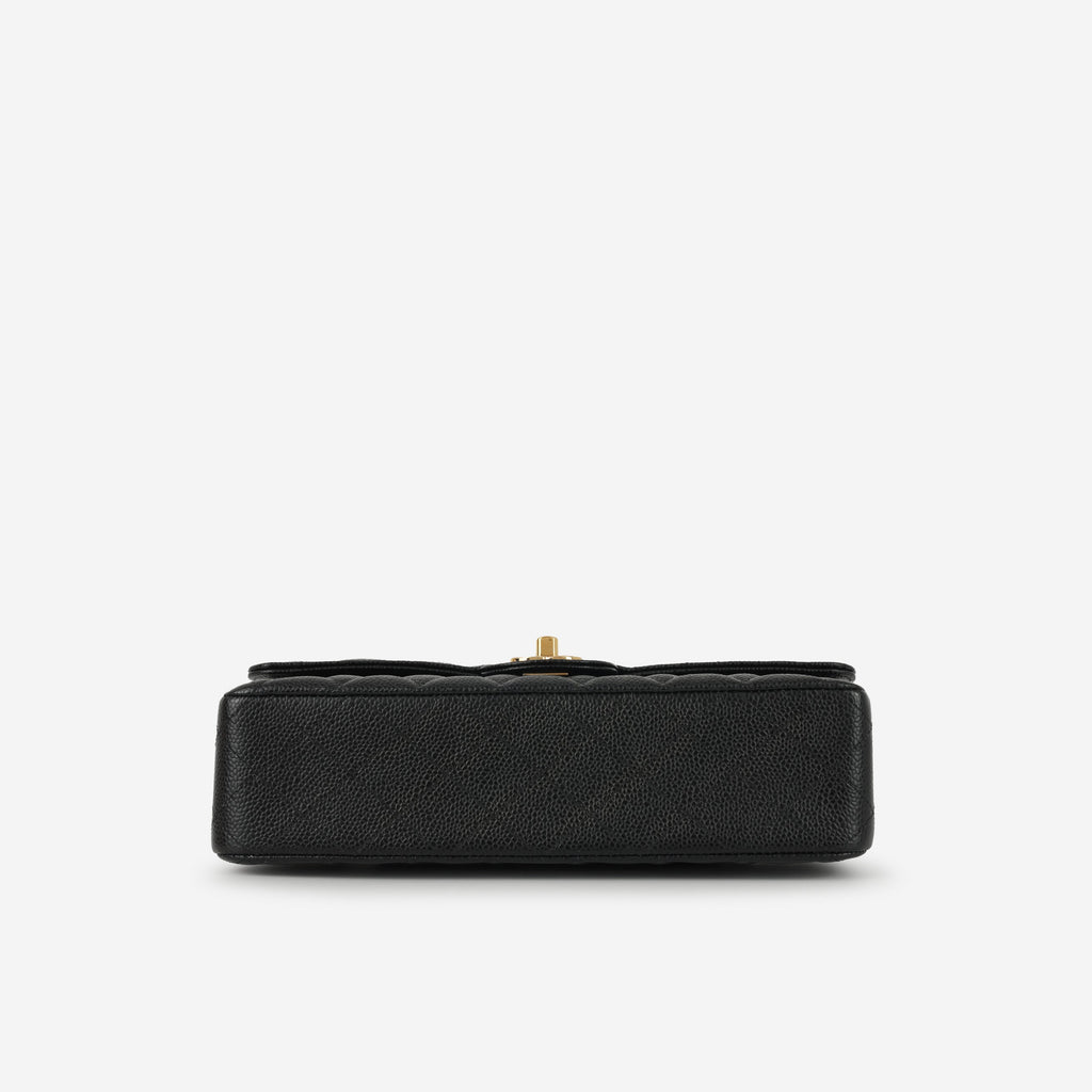 Chanel Medium Classic Flap Black Caviar | Gold Hardware