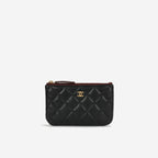 Chanel Mini O Case - Black Lambskin | Gold Hardware