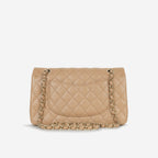 Chanel Medium Classic Flap Caramel Caviar | Champagne Gold Hardware