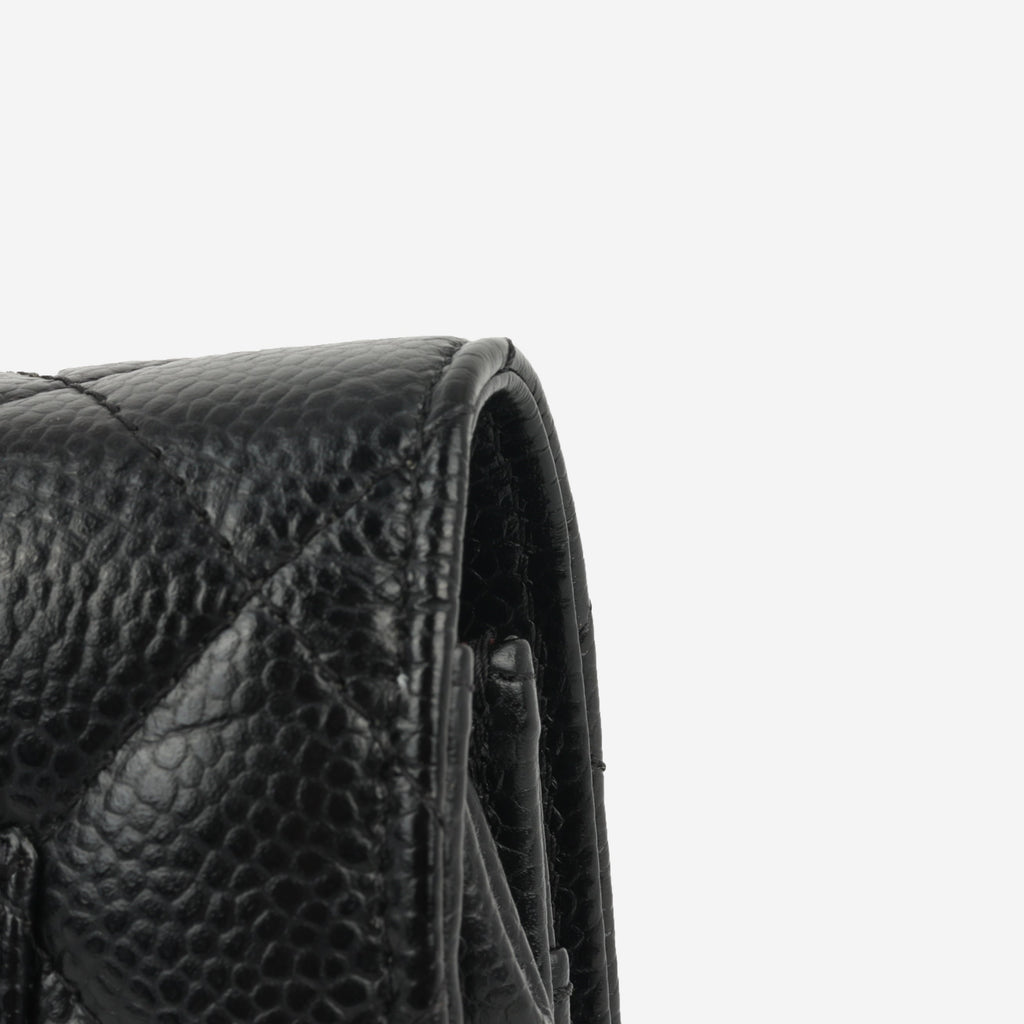 Chanel Classic Wallet on Chain - Black Caviar | Gold Hardware