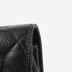 Chanel Classic Wallet on Chain - Black Caviar | Gold Hardware