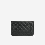 Chanel Classic Wallet on Chain - Black Caviar | Gold Hardware