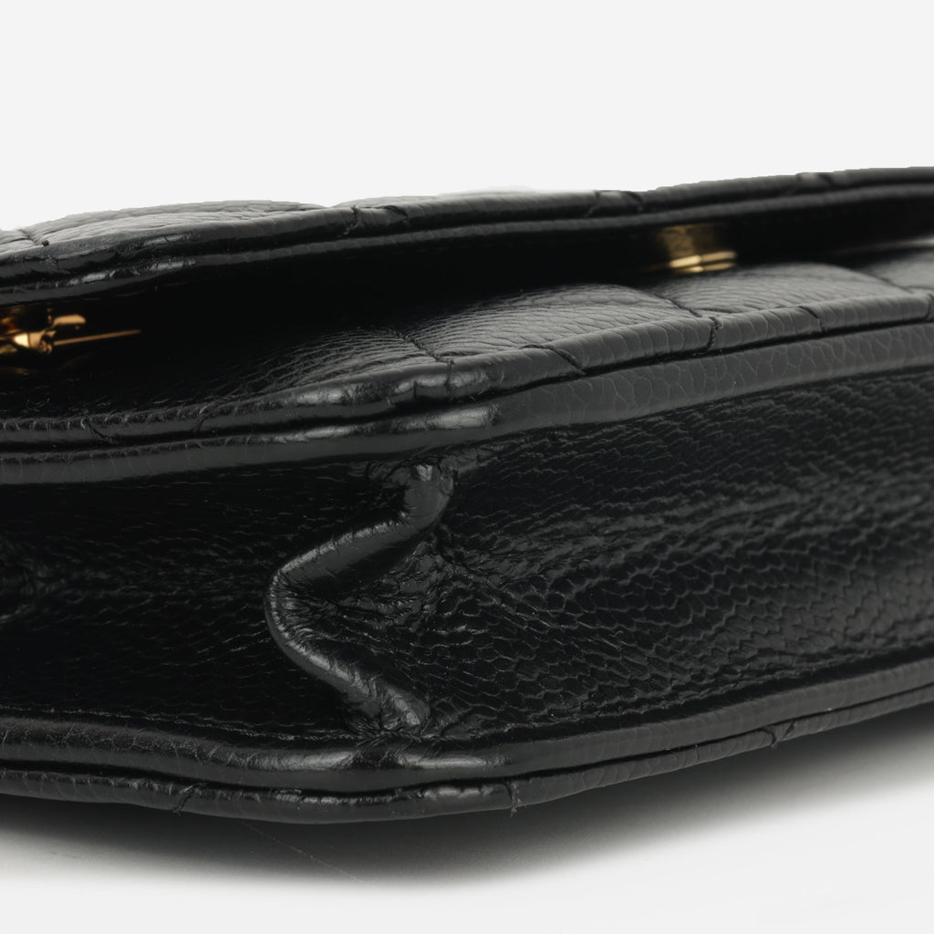 Chanel Classic Wallet on Chain - Black Caviar | Gold Hardware