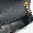 Chanel Mini Rectangular - Blue Ombre Denim | Gold Hardware