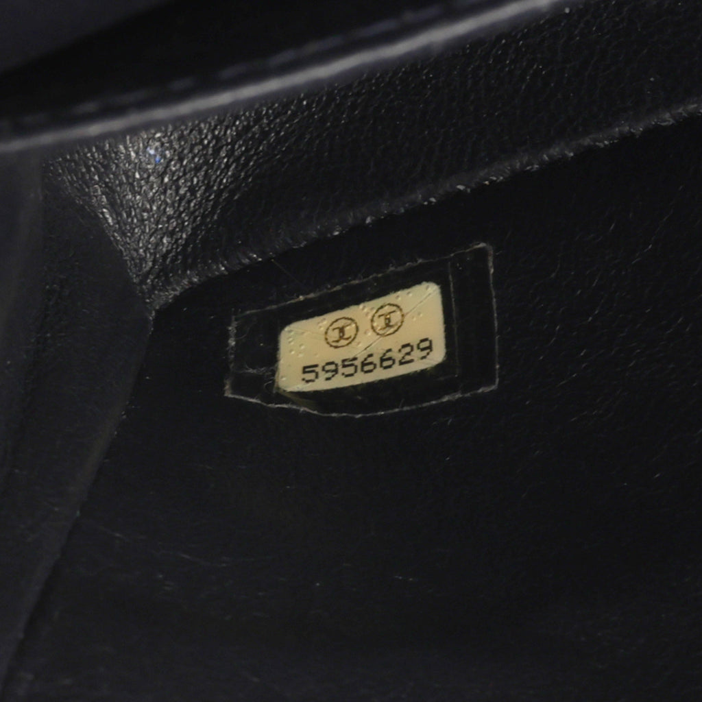 Chanel Vintage Small Classic Flap - Midnight Blue Caviar | Gold Hardware