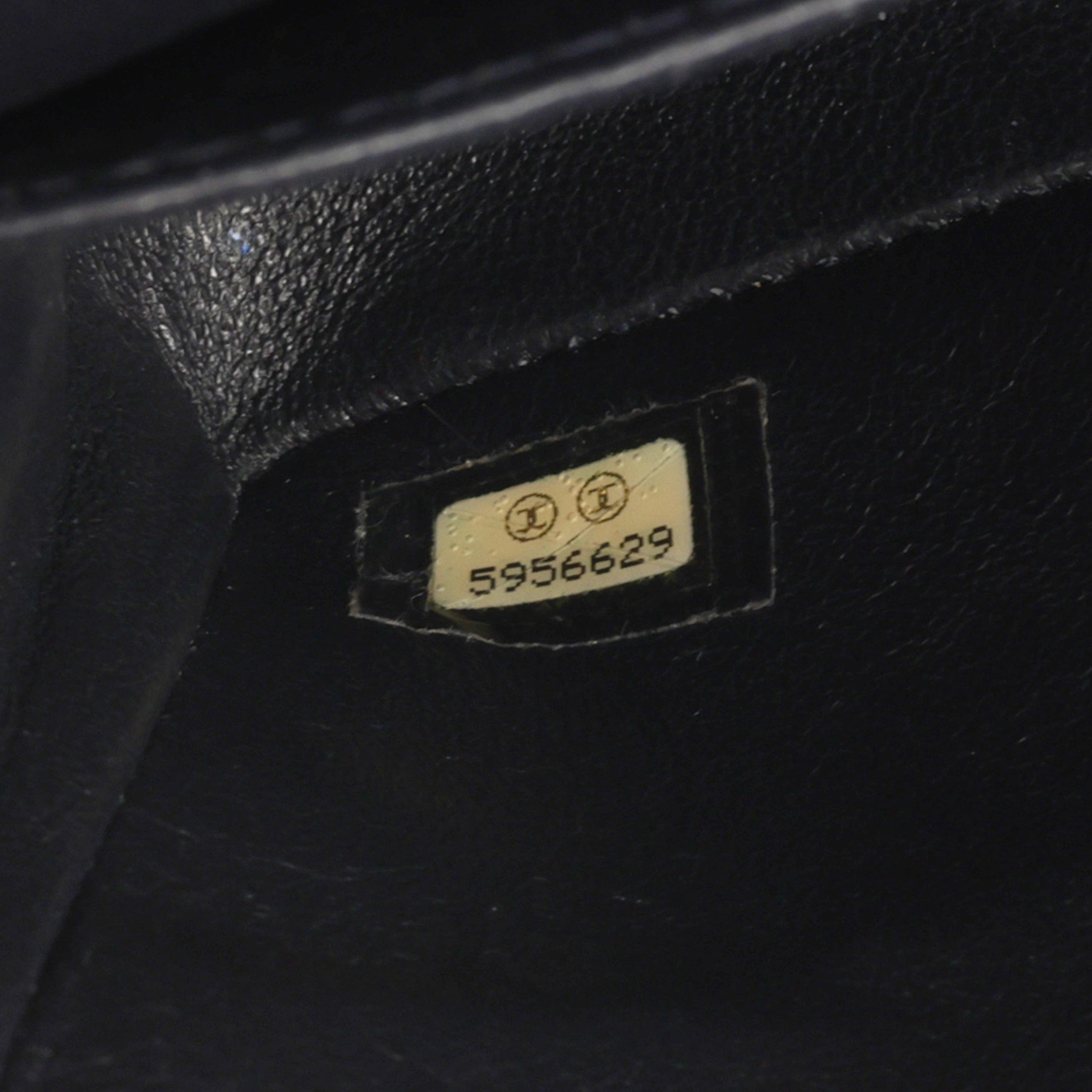 Chanel Vintage Small Classic Flap - Midnight Blue Caviar | Gold Hardware