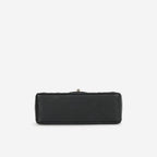 Chanel Mini Flap Rectangular - Black Lambskin | Champagne Gold Hardware