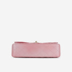 Chanel 23S Medium Classic Flap - Iridescent Pink Lambskin | Champagne Gold Hardware
