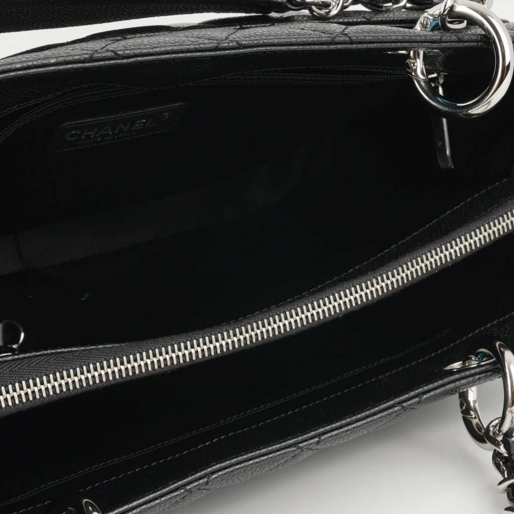 Chanel GST - Black Caviar | Silver Hardware (2014)