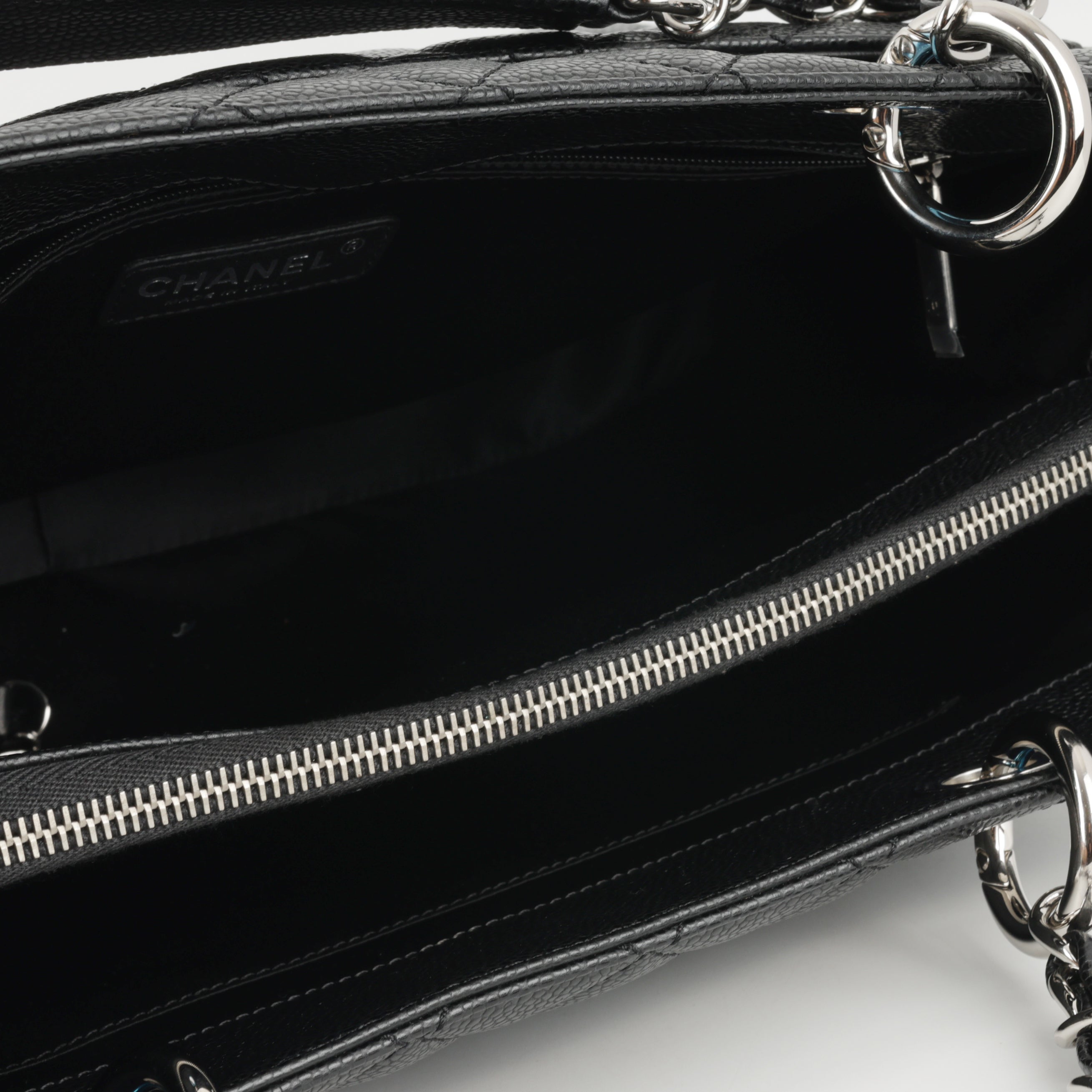 Chanel GST - Black Caviar | Silver Hardware (2014)