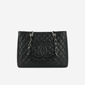 Chanel GST - Black Caviar | Silver Hardware (2014)