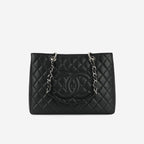 Chanel GST - Black Caviar | Silver Hardware (2014)