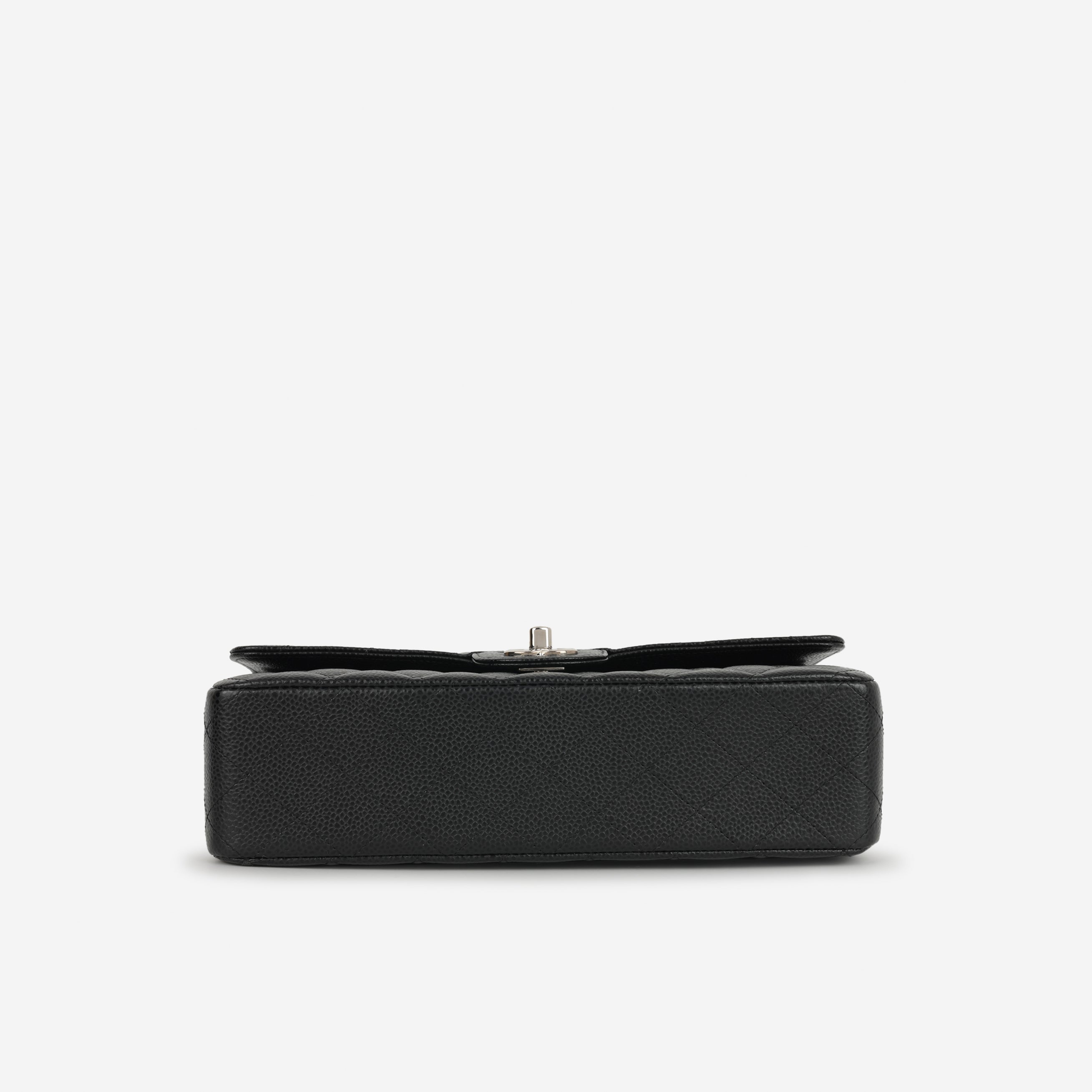 Chanel Medium Classic Flap Black Caviar | Silver Hardware