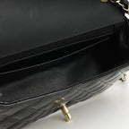 Chanel Mini Flap Rectangular - Black Patent | Gold Hardware