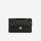 Chanel Small Classic Flap - Black Lambskin | Gold Hardware