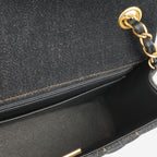 Chanel Mini Flap Rectangular - Indigo Denim | Gold Hardware
