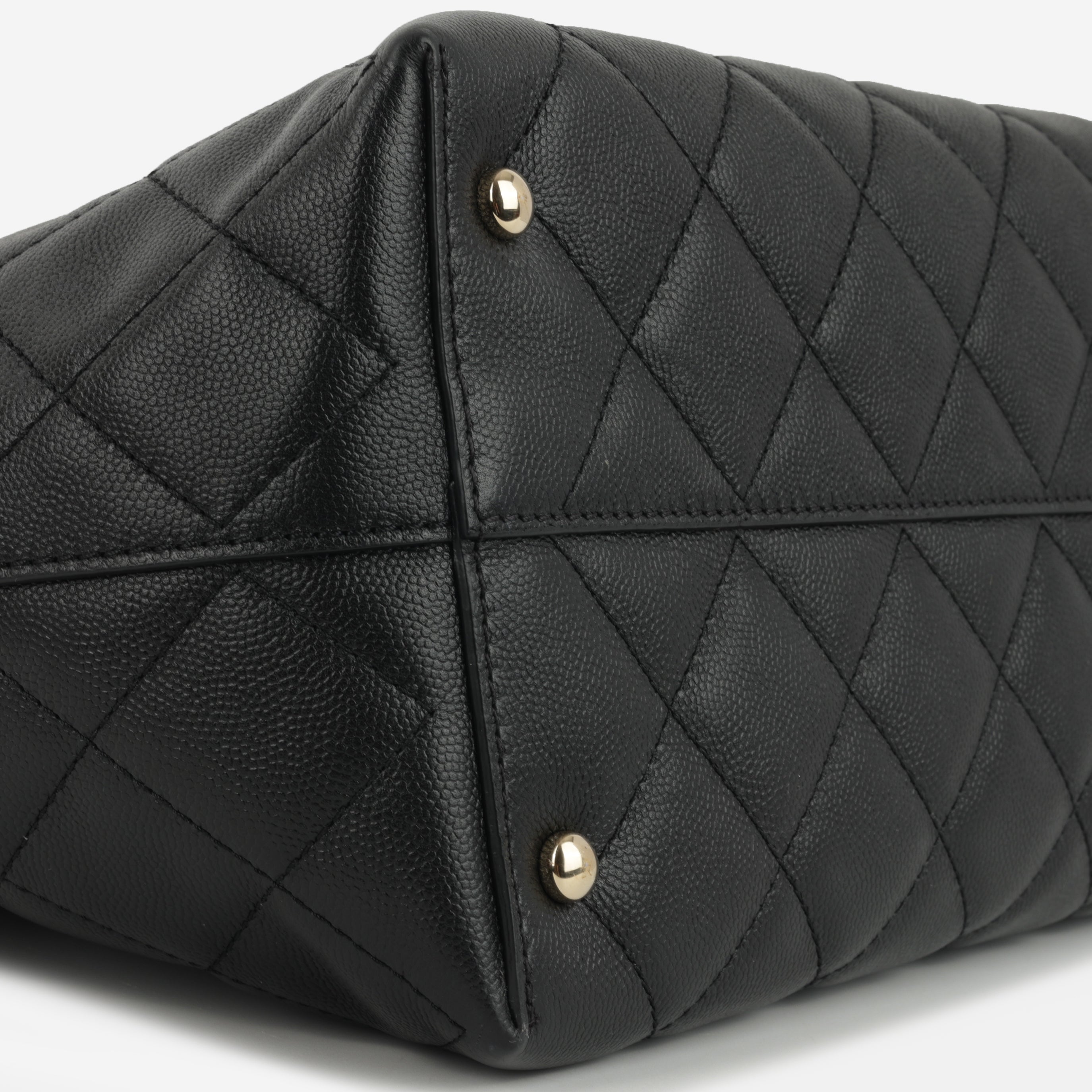 Chanel Timeless CC Shopping Tote | Champagne Hardware