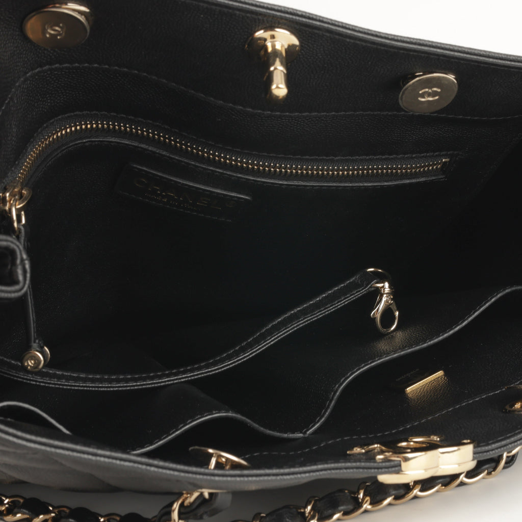 Chanel Timeless CC Shopping Tote | Champagne Hardware