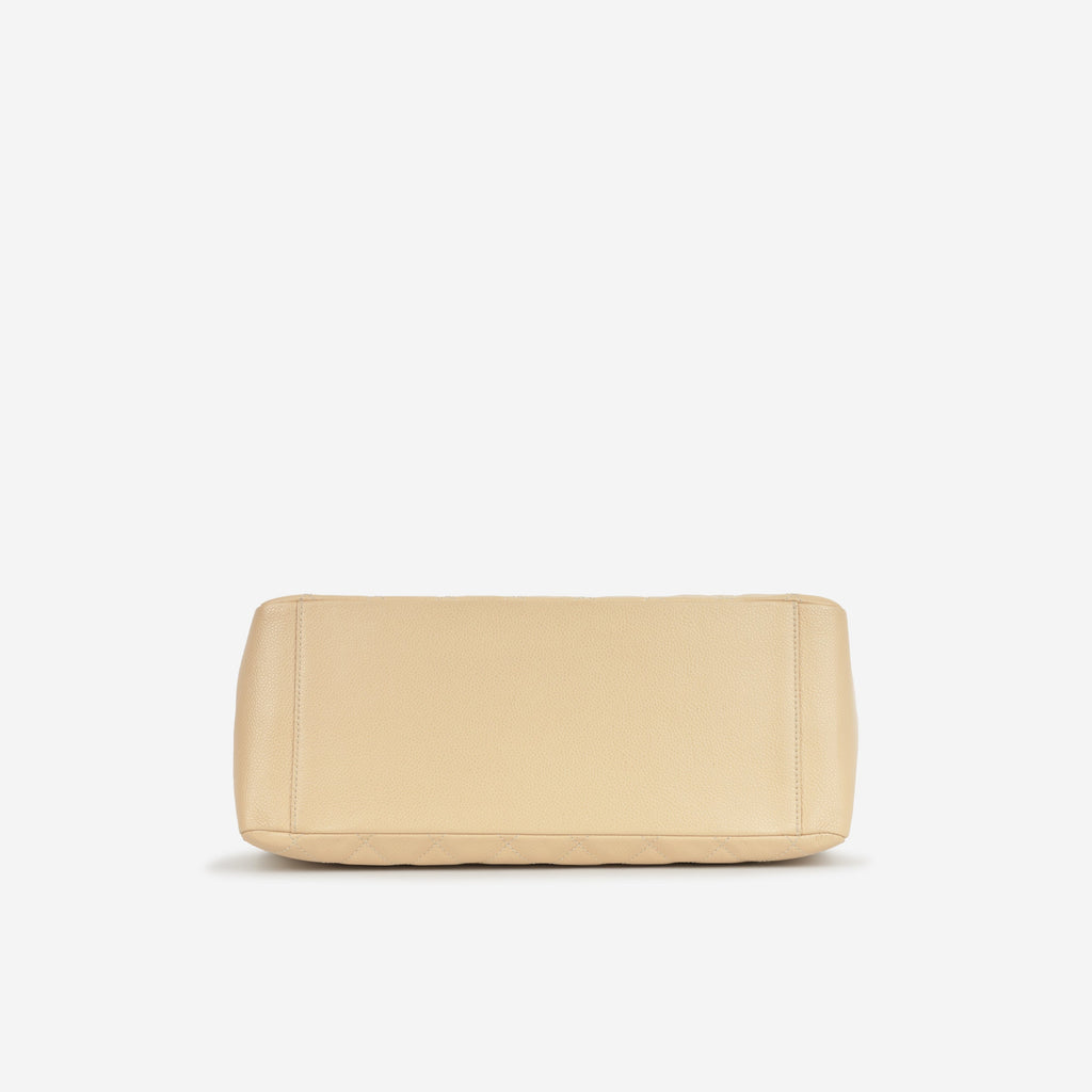 Chanel GST - Beige Caviar | Gold Hardware