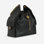 Chanel Medium 25 Hobo Bag - Black | Gold Hardware