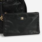 Chanel Medium 25 Hobo Bag - Black | Gold Hardware