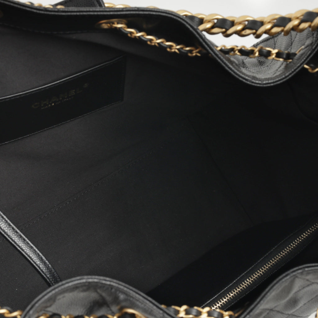 Chanel Medium 25 Hobo Bag - Black Caviar | Gold Hardware