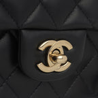 Chanel Mini Rectangular Top Handle | Gold Hardware