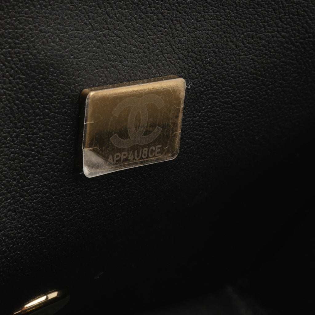 Chanel Mini Rectangular Top Handle | Gold Hardware