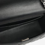 Chanel Mini Rectangular - Black Lambskin | Silver Hardware