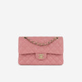 Chanel Small Classic Flap - Pink Caviar | Champagne Gold Hardware