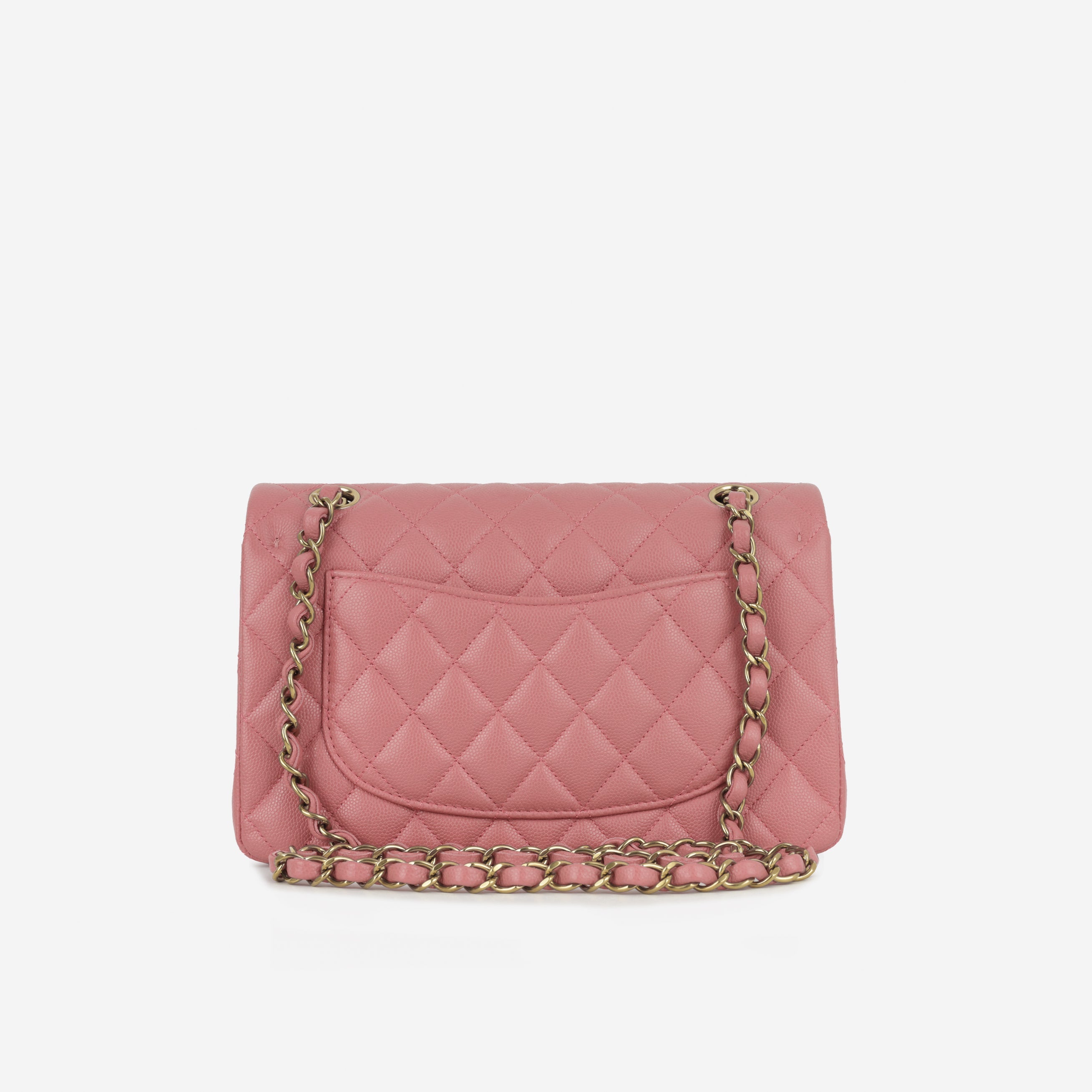 Chanel Small Classic Flap - Pink Caviar | Champagne Gold Hardware