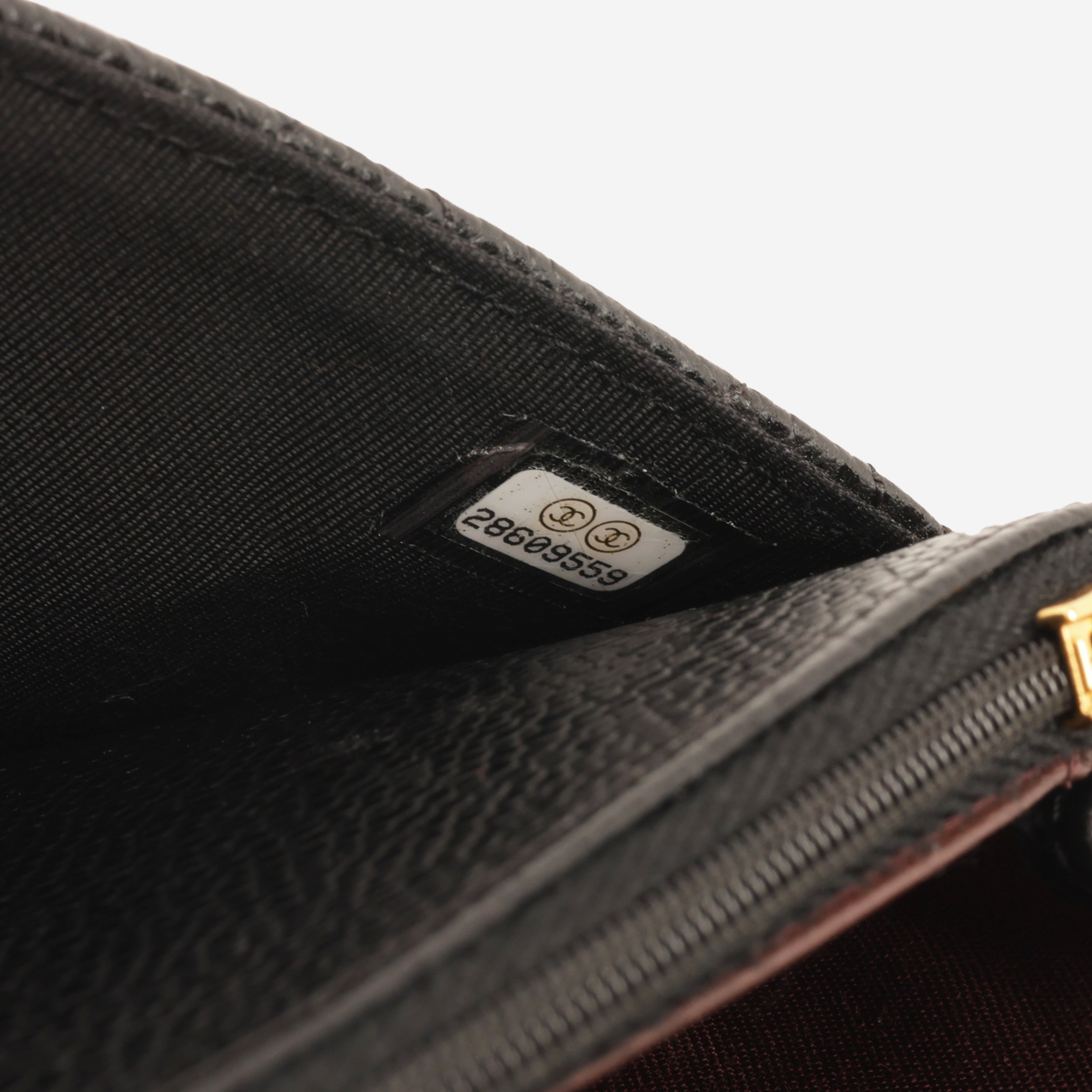 Chanel Classic Wallet on Chain - Black Caviar | Gold Hardware