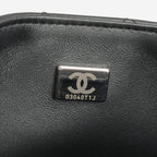 Chanel Mini Rectangular - So Black Iridescent Lambskin