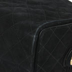 Chanel Medium 25 Hobo Bag - Black Suede | Gold Hardware