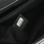 Chanel Small Coco Handle - Graphite Metallic Calfskin | Black Hardware