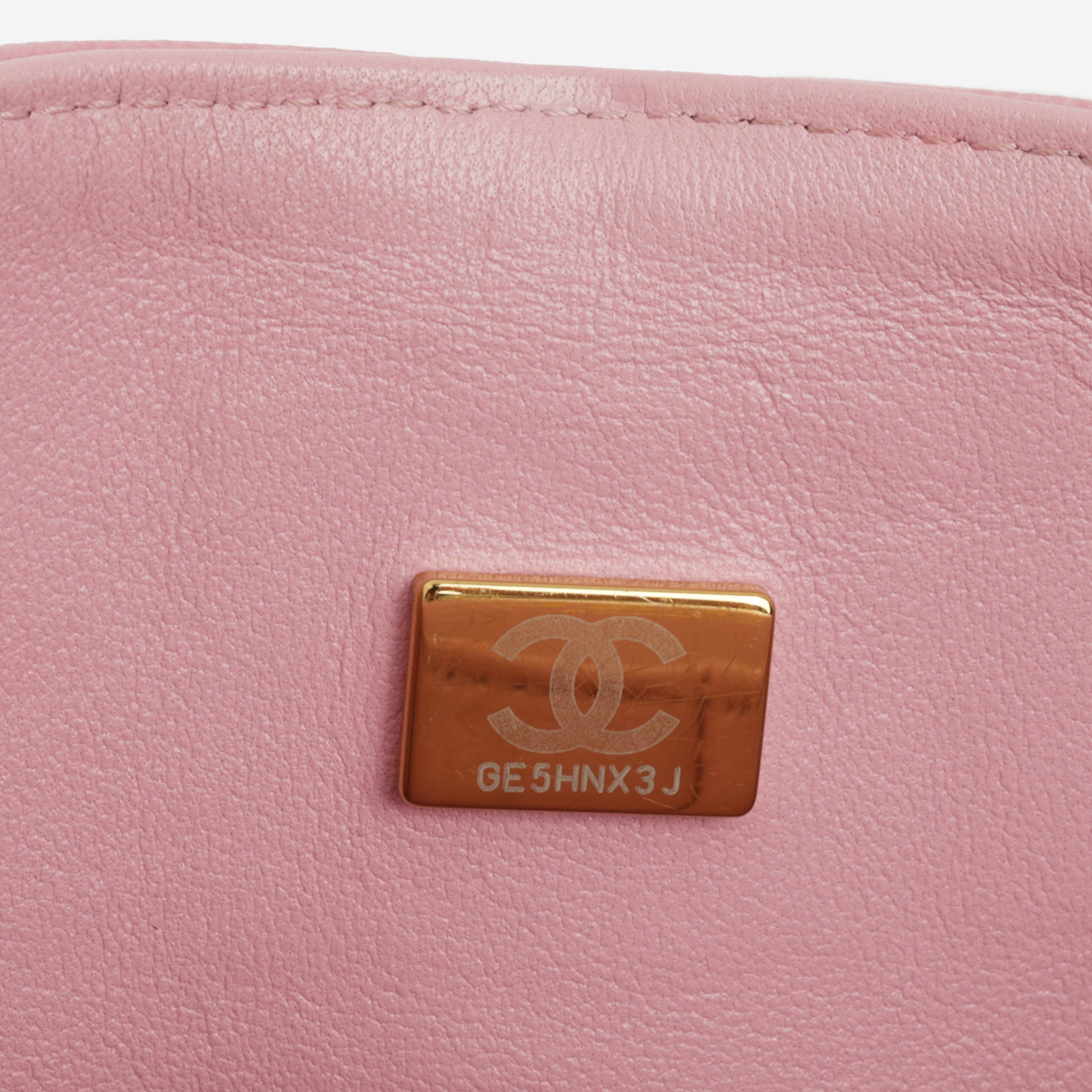 Chanel Small Classic Flap - Rose Fonce Caviar | Champagne Gold Hardware